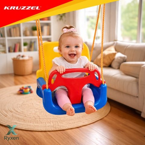 Huśtawka dla dzieci 3w1 23552 KRUZZEL