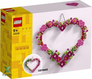 Klocki 40638 ozdoba w kształcie serca LEGO