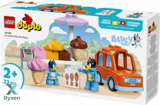 Klocki duplo bluey 10458 wyprawa po lody z bluey LEGO