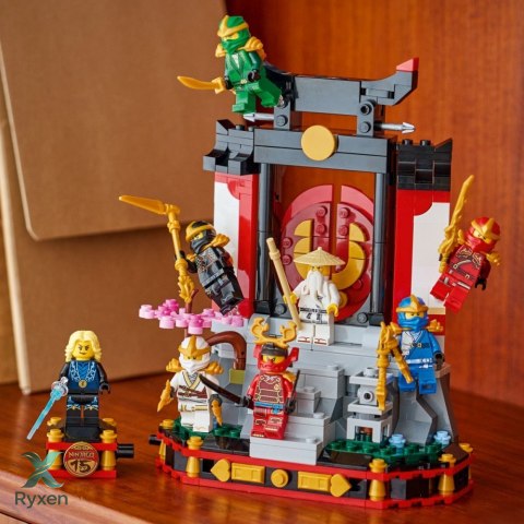 Klocki ninjago 71866 ozdoba z postaciami ninja 15-lecie LEGO