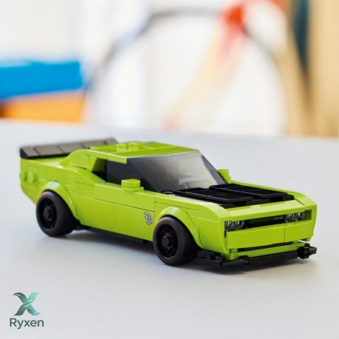 Klocki speed champions 77237 samochód sportowy dodge challenger srt hellcat LEGO