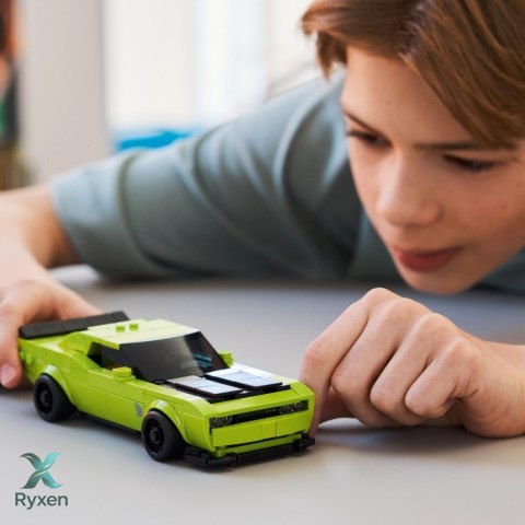 Klocki speed champions 77237 samochód sportowy dodge challenger srt hellcat LEGO