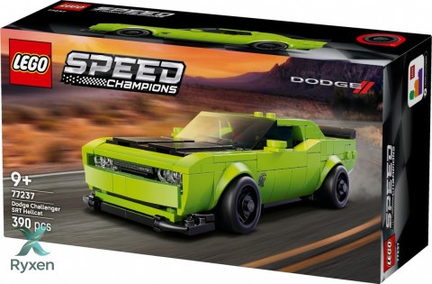 Klocki speed champions 77237 samochód sportowy dodge challenger srt hellcat LEGO