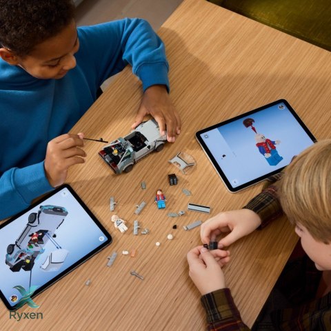 Klocki speed champions 77256 wehikuł czasu z powrotu do przyszłości LEGO
