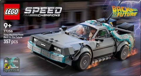 Klocki speed champions 77256 wehikuł czasu z powrotu do przyszłości LEGO