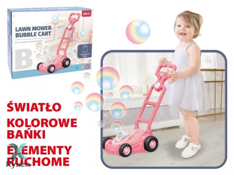 Kosiarka na bańki różowa MADEJ