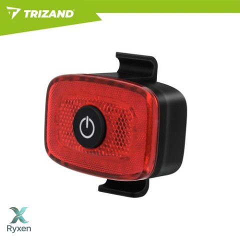 Lampka rowerowa LED 1300lm + tylna lampa Trizand TRIZAND