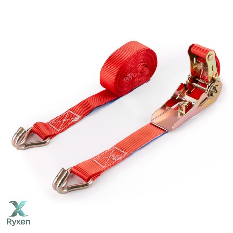 Pas transportowy z napinaczem 500 kg 25 mm 6 m belt-08 amio-02876 AMiO