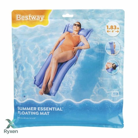 Dmuchany Materac Do Pływania Niebieski 183 x 69 cm Bestway 44007 BESTWAY