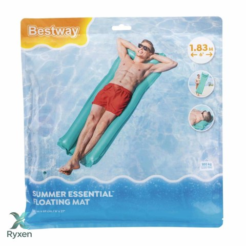 Dmuchany Materac Do Pływania Zielony 183 x 69 cm Bestway 44007 BESTWAY