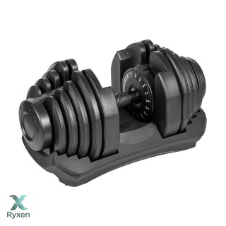 Hantel żeliwny regulowany automat 40 kg REBEL ACTIVE Rebel