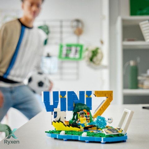 Klocki editions 43027 vini jr. - piłkarskie momenty LEGO
