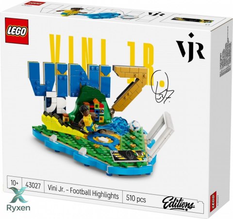 Klocki editions 43027 vini jr. - piłkarskie momenty LEGO