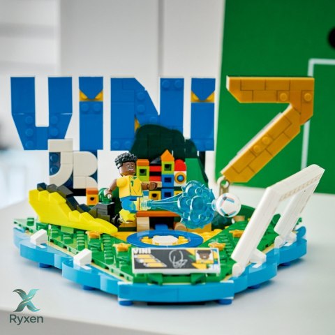 Klocki editions 43027 vini jr. - piłkarskie momenty LEGO