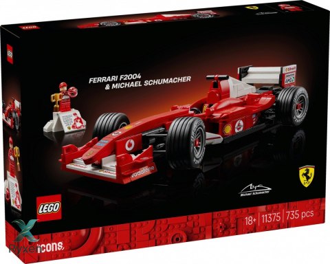 Klocki icons 11375 ferrari f2004 i michael schumacher LEGO