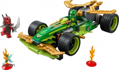 Klocki ninjago 71828 samochód wyścigowy lloyda z napędem typu pull-back LEGO