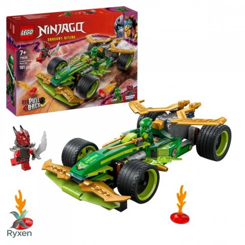 Klocki ninjago 71828 samochód wyścigowy lloyda z napędem typu pull-back LEGO