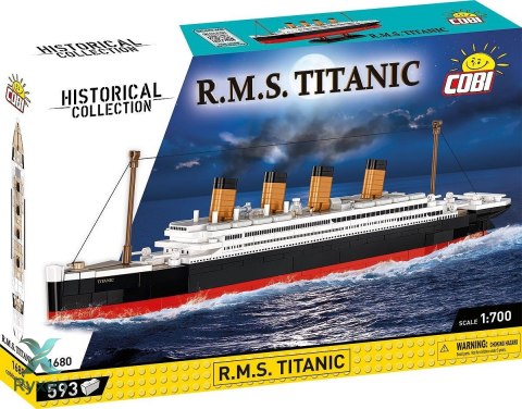 Klocki r.m.s. titanic 593 klocki COBI KLOCKI