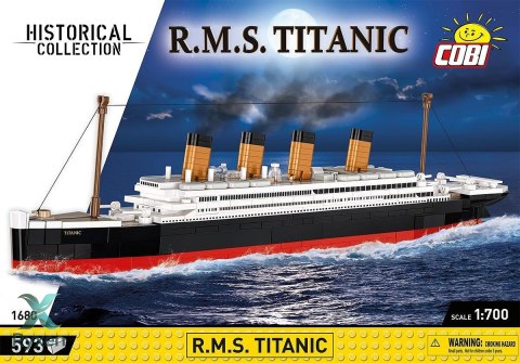 Klocki r.m.s. titanic 593 klocki COBI KLOCKI