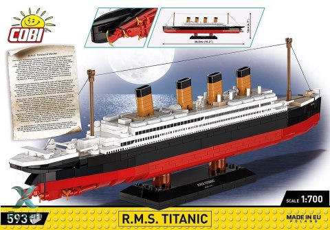 Klocki r.m.s. titanic 593 klocki COBI KLOCKI