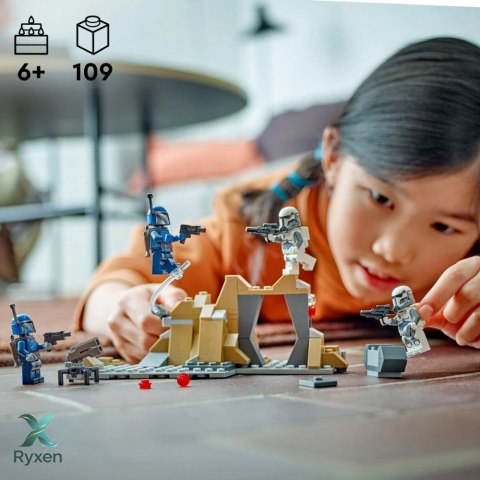 Klocki star wars 75373 zasadzka na mandalorze - zestaw bitewny LEGO