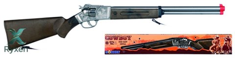 Strzelba kowbojska metalowa 12 naboi gonher PULIO