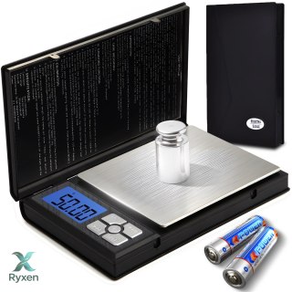 Waga jubilerska elektroniczna 0,01 500g wagi lcd RTO