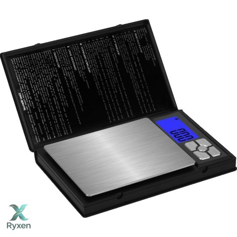 Waga jubilerska elektroniczna 0,01 500g wagi lcd RTO