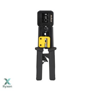 Zaciskarka wtyków przelotowych RJ45, RJ12, RJ11 Rebel