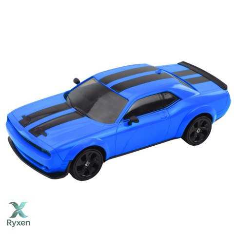 Auto Sportowe Drift Wymienne Koła Zdalnie Sterowany RC 4WD Niebieskie Sport LEAN TOYS