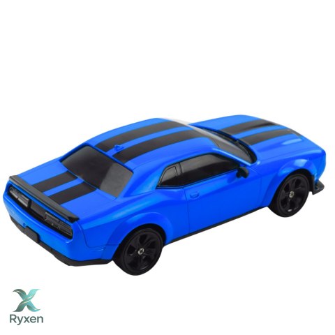 Auto Sportowe Drift Wymienne Koła Zdalnie Sterowany RC 4WD Niebieskie Sport LEAN TOYS