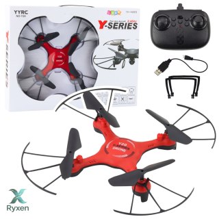 Dron Y20 UFO Zdalnie Sterowany Światła Obrót 360° Czerwony LEAN TOYS