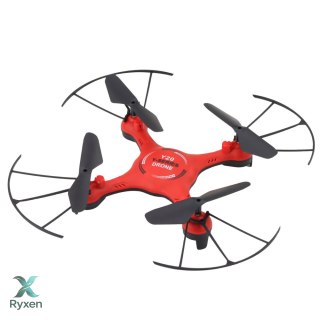 Dron Y20 UFO Zdalnie Sterowany Światła Obrót 360° Czerwony LEAN TOYS