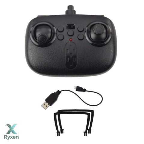 Dron Y20 UFO Zdalnie Sterowany Światła Obrót 360° Czerwony LEAN TOYS