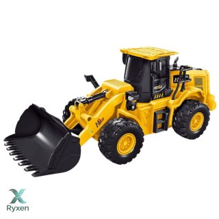 Koparka Buldożer Zdalnie Sterowany RC 2.4G 6CH Żółty LEAN TOYS