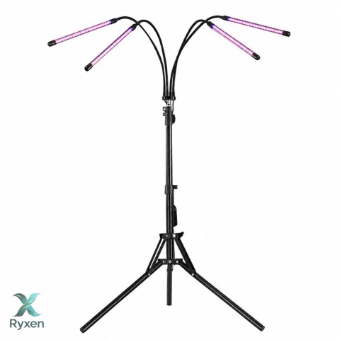 Lampa LED Do Wzrostu Uprawy I Doświetlania Roślin Statyw 4 Panele Pilot LEAN