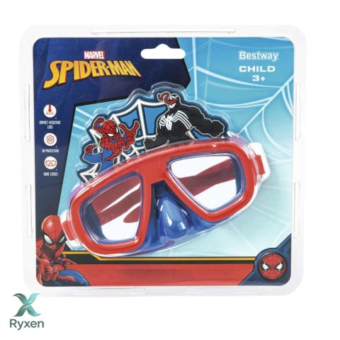 Maska Okulary Do Nurkowania Dziecięca Spiderman Bestway 98023 BESTWAY