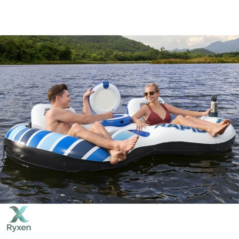 Materac Dmuchany 2 Osobowy z Chłodziarką Rapid Rider II Bestway 43113 BESTWAY