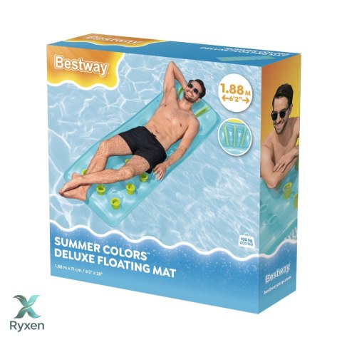 Materac Dmuchany Do Pływania Basenu Niebieski Bestway 43015 BESTWAY