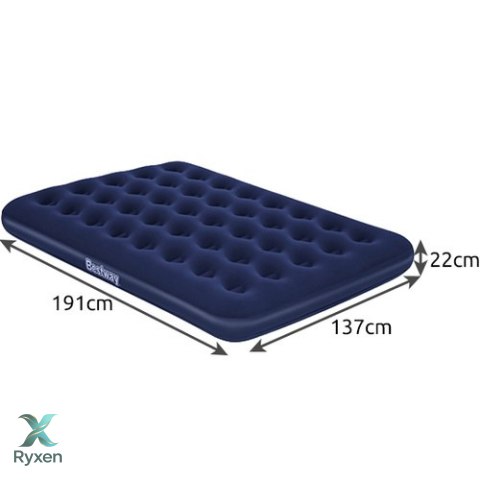 Materac dwuosobowy 191 x 137 x 22 cm BESTWAY 67002 BESTWAY