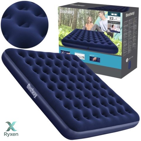 Materac dwuosobowy 203x183x22cm - BESTWAY 67004 BESTWAY