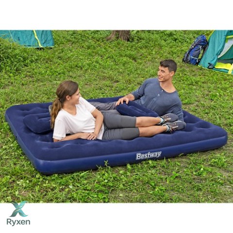 Materac dwuosobowy z pompką - BESTWAY 67374 BESTWAY