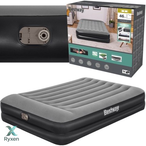 Materac z pompką 203x152x46cm BESTWAY 67403 BESTWAY