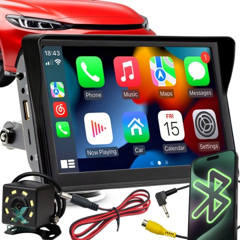 Radio samochodowe 7 cali android apple carplay kamera cofania multimedialne bluetooth - er1081 RTO