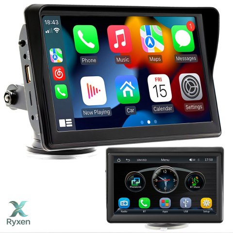 Radio samochodowe 7 cali android apple carplay kamera cofania multimedialne bluetooth - er1081 RTO
