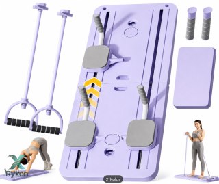 Pilates reformer deska do ćwiczeń wielofunkcyjna 12w1 zestaw do pilatesu - sr341 RTO
