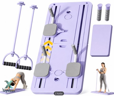 Pilates reformer deska do ćwiczeń wielofunkcyjna 12w1 zestaw do pilatesu - sr341 RTO