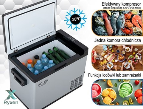 AD 8081 Lodówka kompresorowa turystyczna 40l ADLER