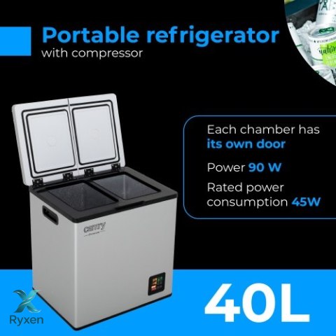 AD 8081 Lodówka kompresorowa turystyczna 40l ADLER