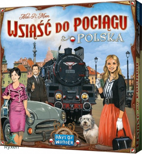 Gra wsiąść do pociągu kolekcja map 6.5 polska Rebel